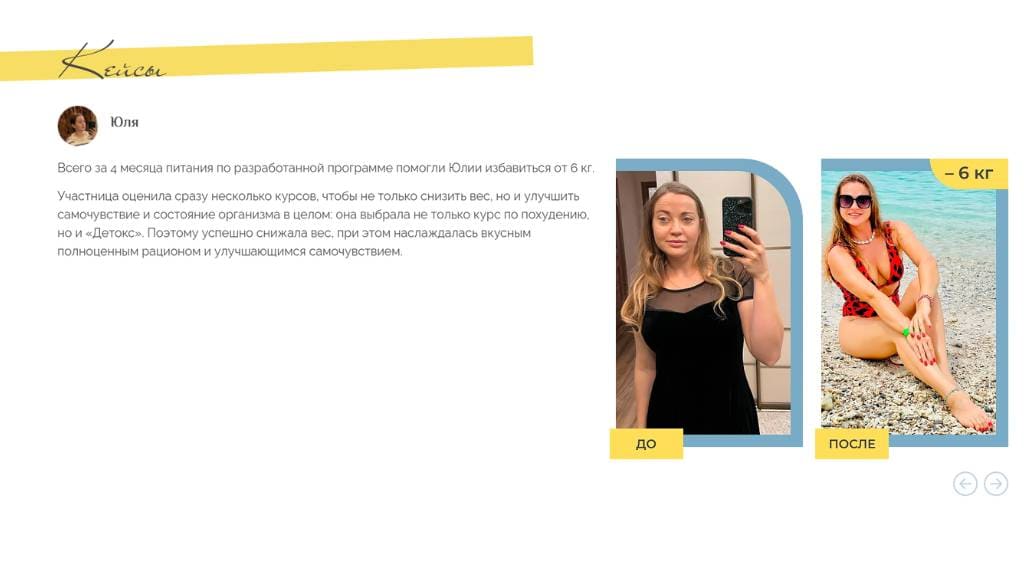 Как сайт для нутрициолога увеличил доверие и заявки клиентов